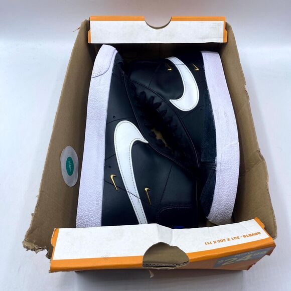 Nike Blazer Mid '77 SE Black White CZ4627-001 Women's Size 10 NEW - Picture 10 of 12